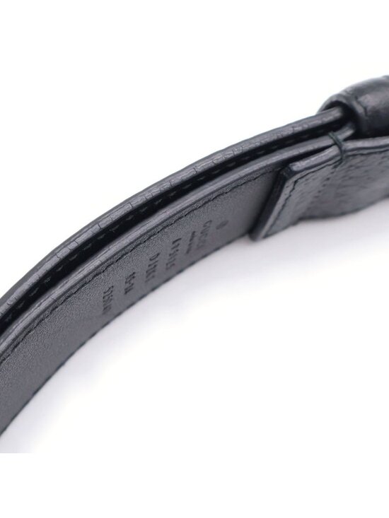 Gucci Bee Star Leather Belt Gold Black main image 6